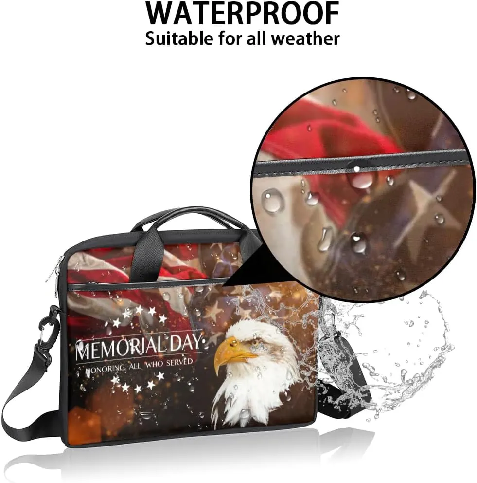 Laptop Shoulder Bag for 13-15 Inch Waterproof Laptop Sleeve Case Bag Slim Computer Carry Case Computer Cases for Laptops