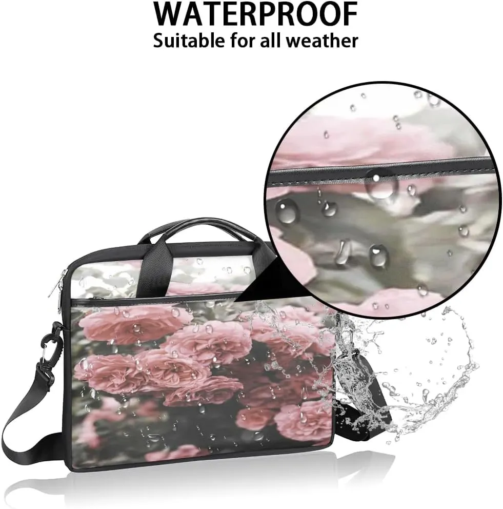 Laptop Shoulder Bag for 13-15 Inch Waterproof Laptop Sleeve Case Bag Slim Computer Carry Case Computer Cases for Laptops