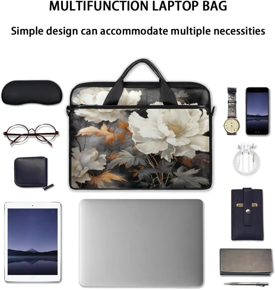 Laptop Shoulder Bag for 13-15 Inch Waterproof Laptop Sleeve Case Bag Slim Computer Carry Case Computer Cases for Laptops