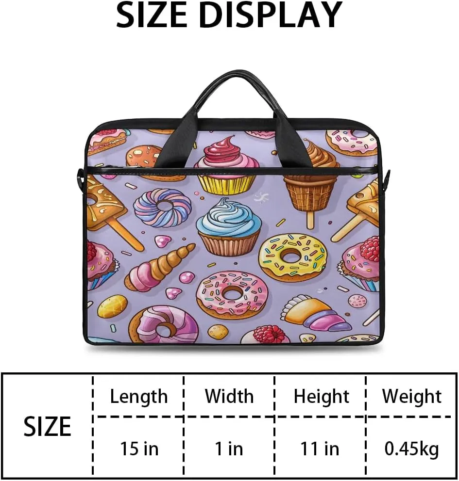 Laptop Shoulder Bag for 13-15 Inch Waterproof Laptop Sleeve Case Bag Slim Computer Carry Case Computer Cases for Laptops