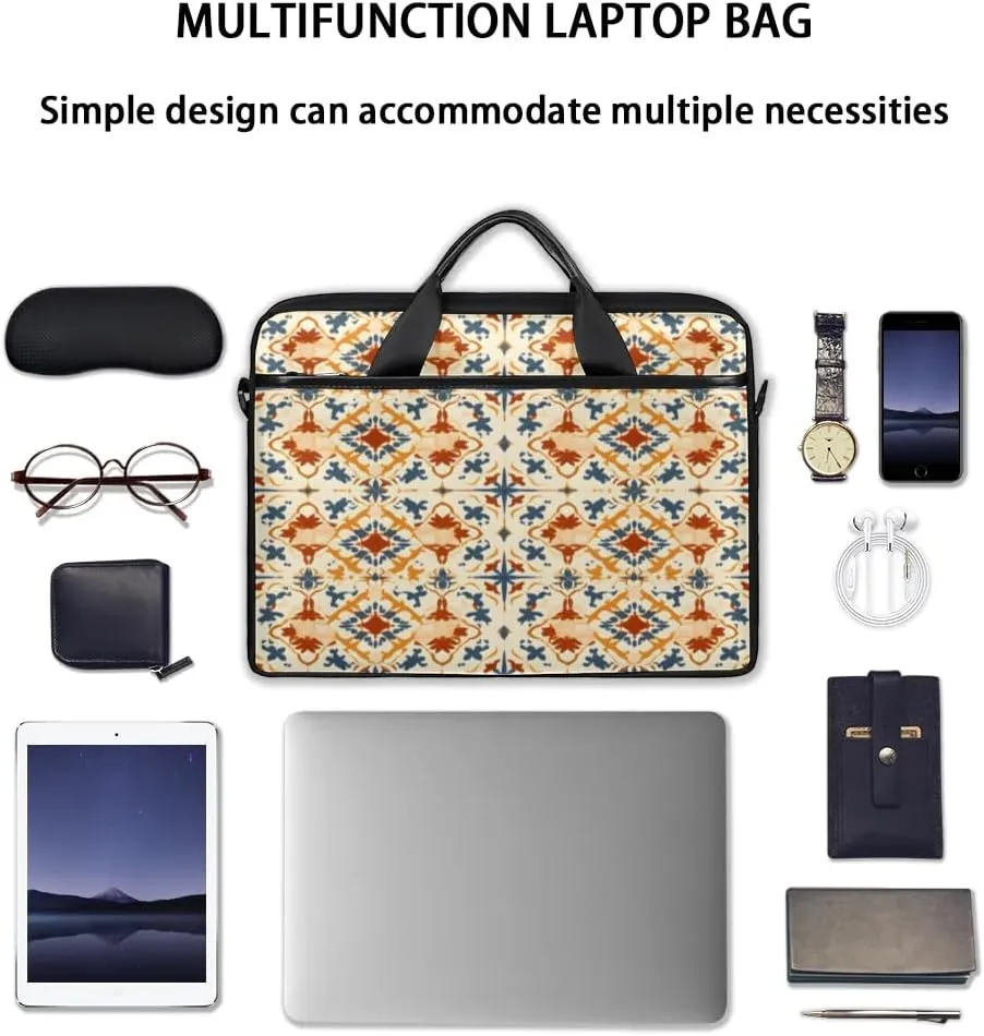 Laptop Shoulder Bag for 13-15 Inch Waterproof Laptop Sleeve Case Bag Slim Computer Carry Case Computer Cases for Laptops