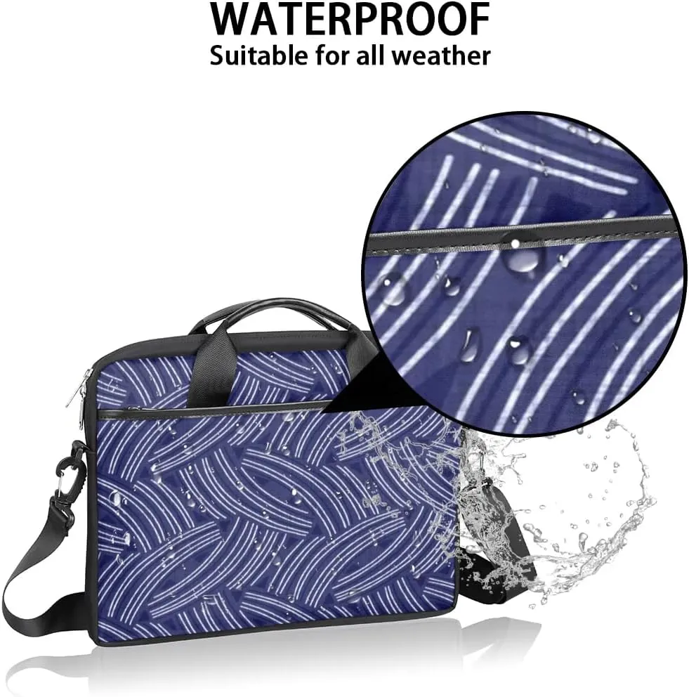 Laptop Shoulder Bag for 13-15 Inch Waterproof Laptop Sleeve Case Bag Slim Computer Carry Case Computer Cases for Laptops