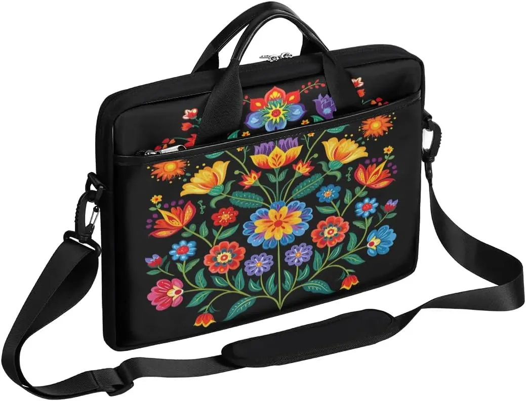 Laptop Shoulder Bag for 13-15 Inch Waterproof Laptop Sleeve Case Bag Slim Computer Carry Case Computer Cases for Laptops