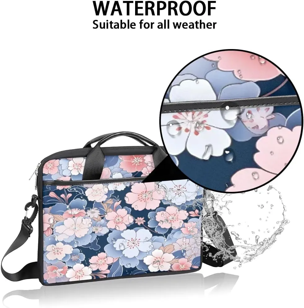 Laptop Shoulder Bag for 13-15 Inch Waterproof Laptop Sleeve Case Bag Slim Computer Carry Case Computer Cases for Laptops
