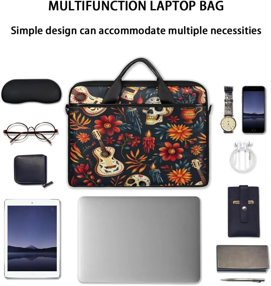 Laptop Shoulder Bag for 13-15 Inch Waterproof Laptop Sleeve Case Bag Slim Computer Carry Case Computer Cases for Laptops