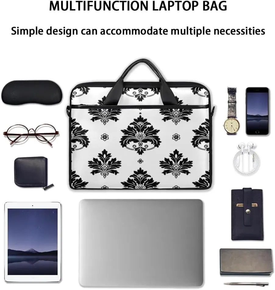 Laptop Shoulder Bag for 13-15 Inch Waterproof Laptop Sleeve Case Bag Slim Computer Carry Case Computer Cases for Laptops