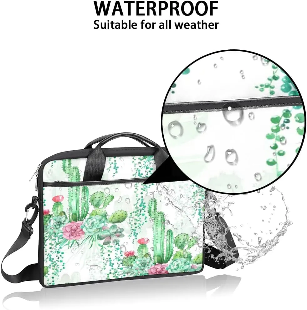 Laptop Shoulder Bag for 13-15 Inch Waterproof Laptop Sleeve Case Bag Slim Computer Carry Case Computer Cases for Laptops