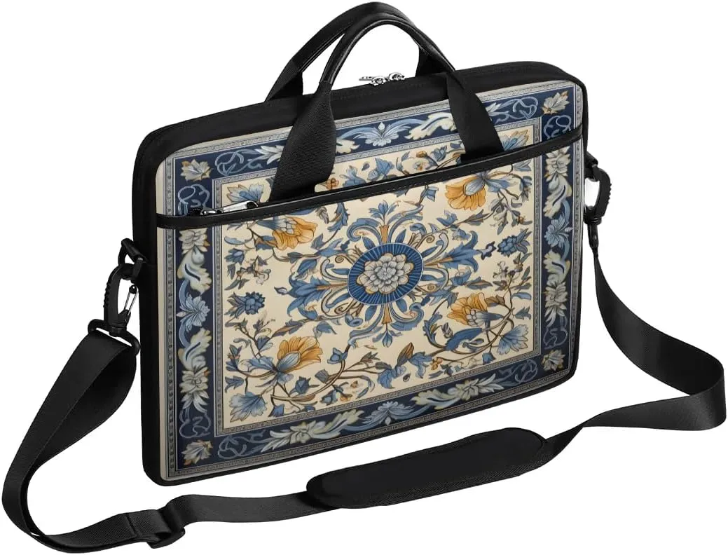 Laptop Shoulder Bag for 13-15 Inch Waterproof Laptop Sleeve Case Bag Slim Computer Carry Case Computer Cases for Laptops