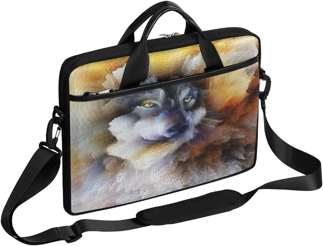 Laptop Shoulder Bag for 13-15 Inch Waterproof Laptop Sleeve Case Bag Slim Computer Carry Case Computer Cases for Laptops