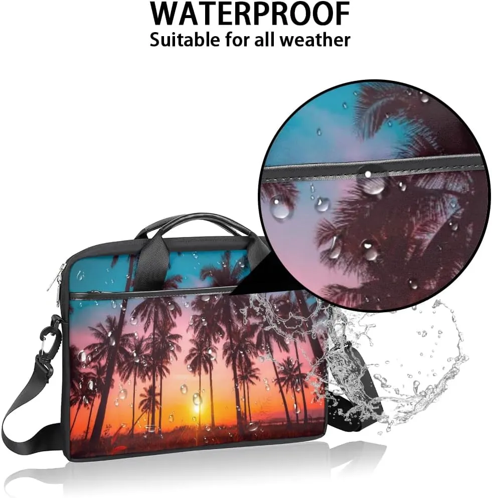 Laptop Shoulder Bag for 13-15 Inch Waterproof Laptop Sleeve Case Bag Slim Computer Carry Case Computer Cases for Laptops