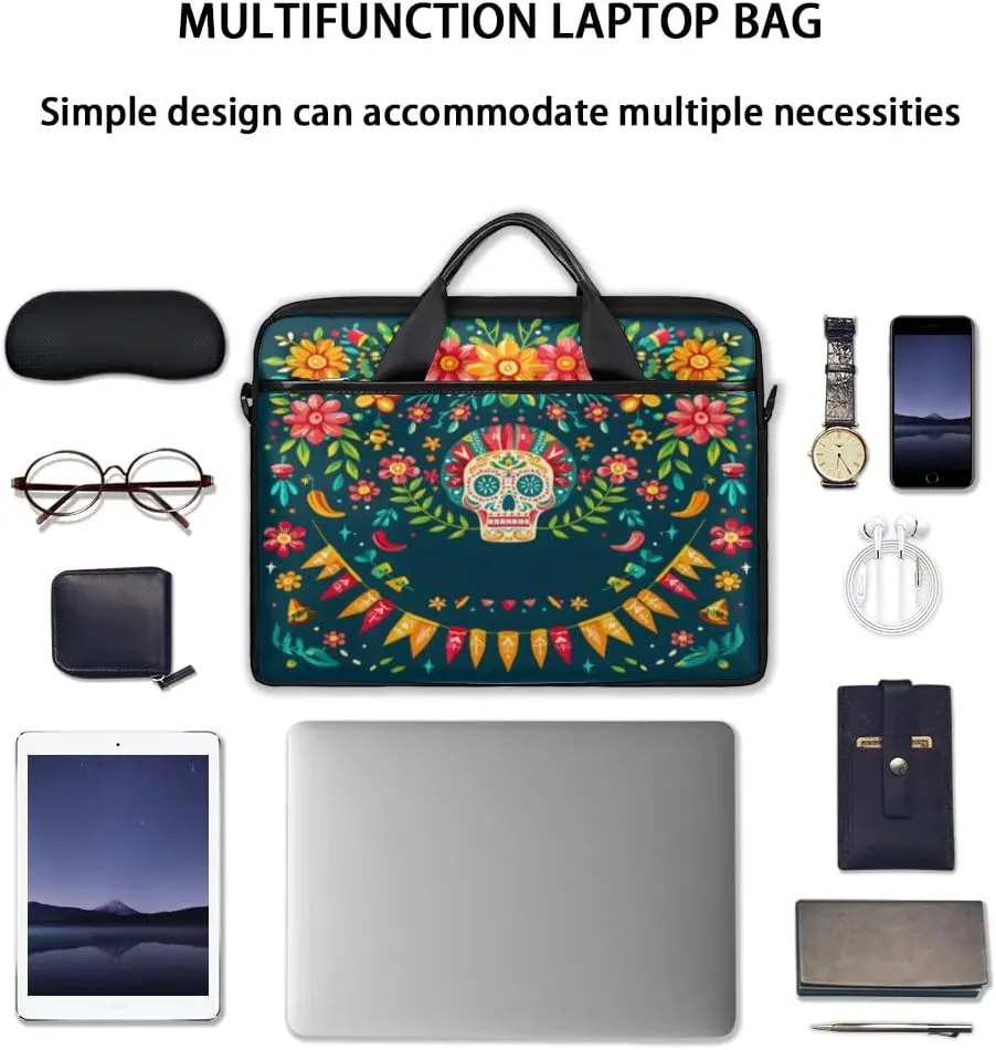 Laptop Shoulder Bag for 13-15 Inch Waterproof Laptop Sleeve Case Bag Slim Computer Carry Case Computer Cases for Laptops