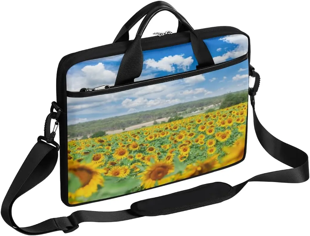Laptop Shoulder Bag for 13-15 Inch Waterproof Laptop Sleeve Case Bag Slim Computer Carry Case Computer Cases for Laptops