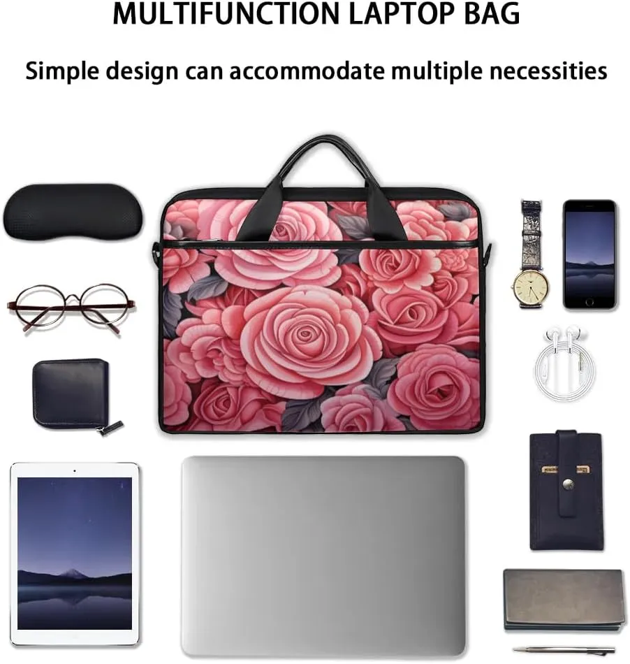 Laptop Shoulder Bag for 13-15 Inch Waterproof Laptop Sleeve Case Bag Slim Computer Carry Case Computer Cases for Laptops