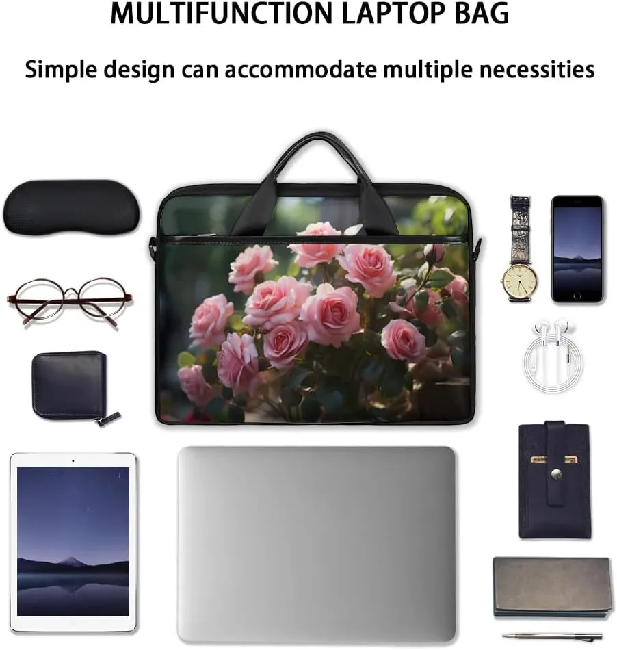 Laptop Shoulder Bag for 13-15 Inch Waterproof Laptop Sleeve Case Bag Slim Computer Carry Case Computer Cases for Laptops