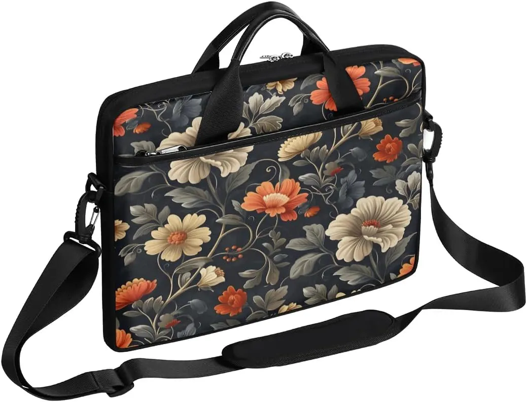Laptop Shoulder Bag for 13-15 Inch Waterproof Laptop Sleeve Case Bag Slim Computer Carry Case Computer Cases for Laptops