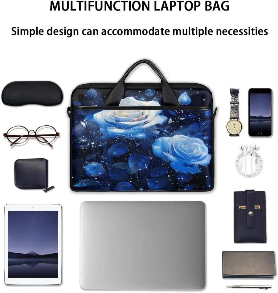 Laptop Shoulder Bag for 13-15 Inch Waterproof Laptop Sleeve Case Bag Slim Computer Carry Case Computer Cases for Laptops