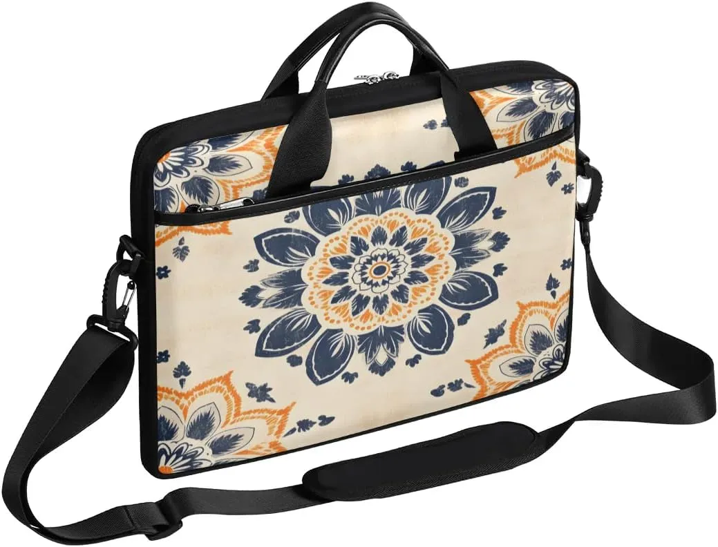 Laptop Shoulder Bag for 13-15 Inch Waterproof Laptop Sleeve Case Bag Slim Computer Carry Case Computer Cases for Laptops