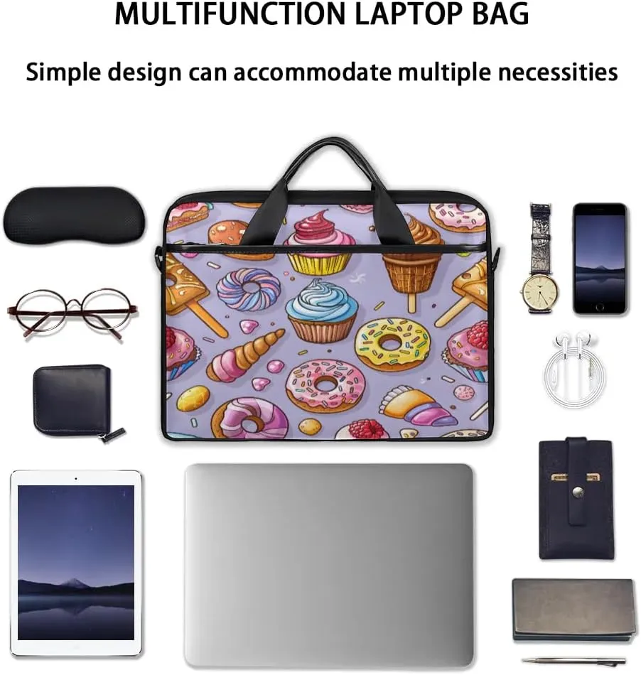 Laptop Shoulder Bag for 13-15 Inch Waterproof Laptop Sleeve Case Bag Slim Computer Carry Case Computer Cases for Laptops