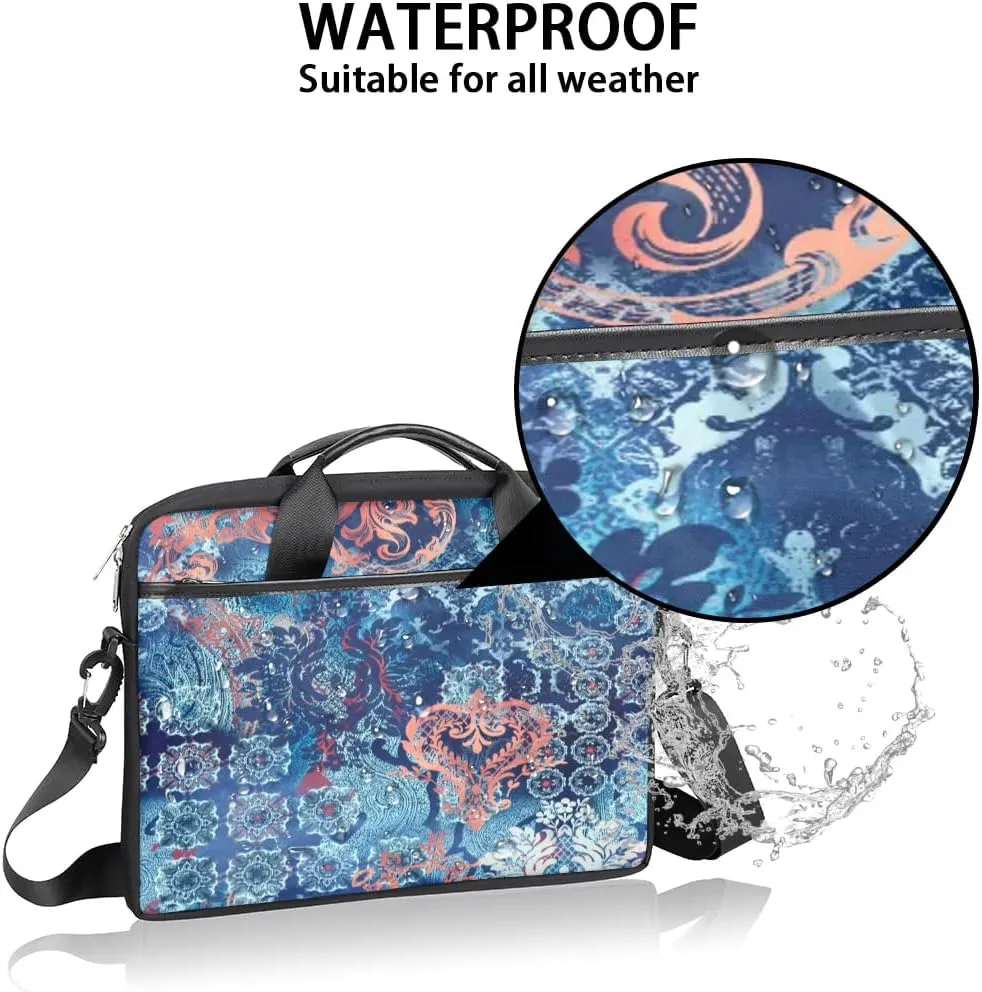 Laptop Shoulder Bag for 13-15 Inch Waterproof Laptop Sleeve Case Bag Slim Computer Carry Case Computer Cases for Laptops