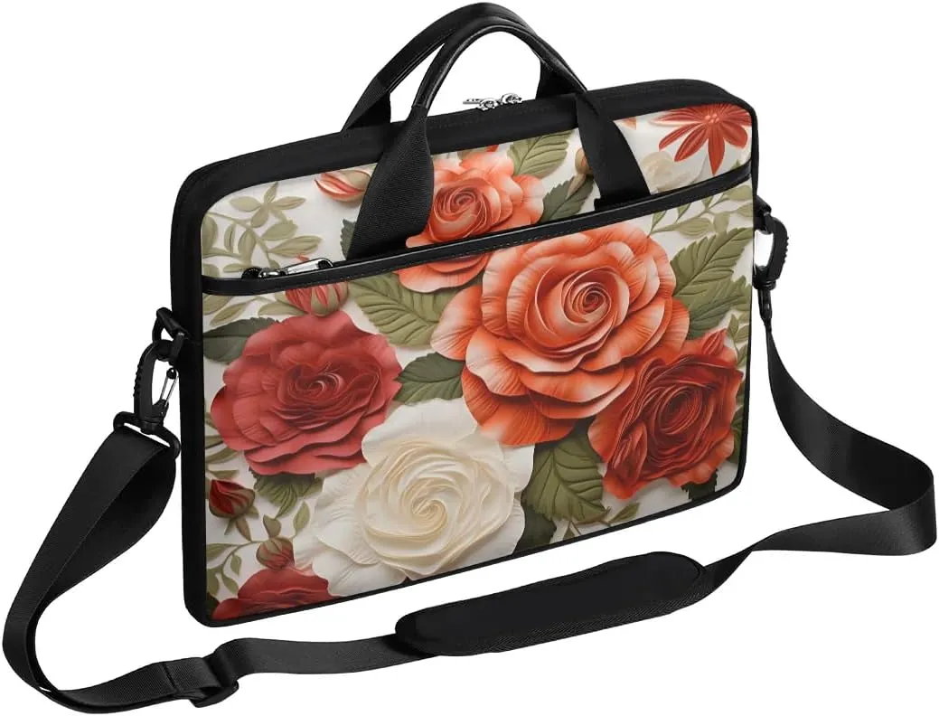 Laptop Shoulder Bag for 13-15 Inch Waterproof Laptop Sleeve Case Bag Slim Computer Carry Case Computer Cases for Laptops