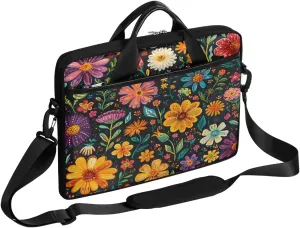 Laptop Shoulder Bag for 13-15 Inch Waterproof Laptop Sleeve Case Bag Slim Computer Carry Case Computer Cases for Laptops