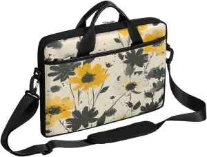 Laptop Shoulder Bag for 13-15 Inch Waterproof Laptop Sleeve Case Bag Slim Computer Carry Case Computer Cases for Laptops