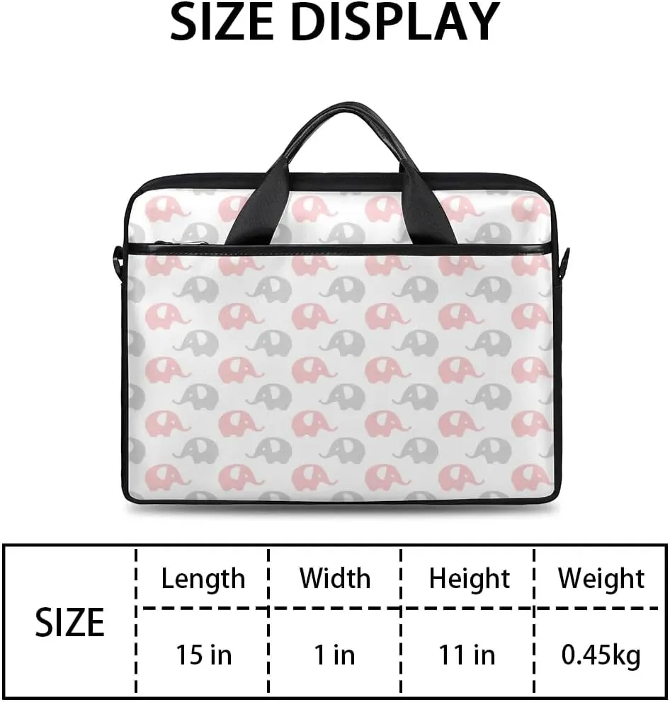 Laptop Shoulder Bag for 13-15 Inch Waterproof Laptop Sleeve Case Bag Slim Computer Carry Case Computer Cases for Laptops