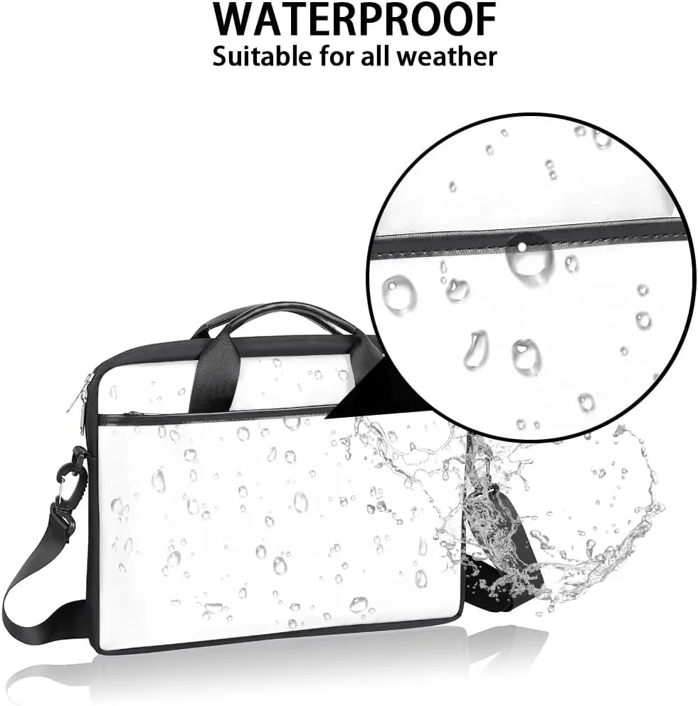 Laptop Shoulder Bag for 13-15 Inch Waterproof Laptop Sleeve Case Bag Slim Computer Carry Case Computer Cases for Laptops