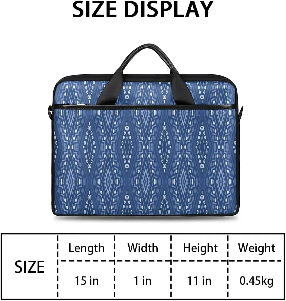 Laptop Shoulder Bag for 13-15 Inch Waterproof Laptop Sleeve Case Bag Slim Computer Carry Case Computer Cases for Laptops