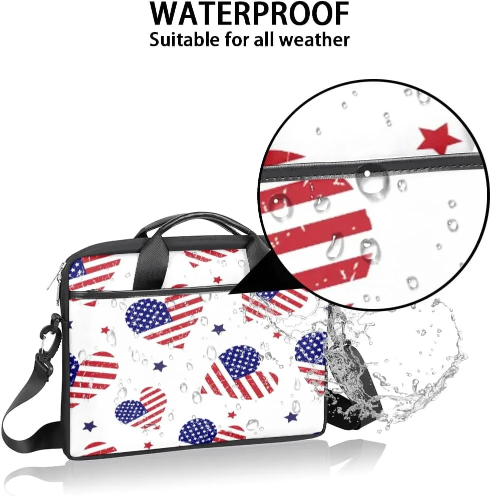 Laptop Shoulder Bag for 13-15 Inch Waterproof Laptop Sleeve Case Bag Slim Computer Carry Case Computer Cases for Laptops