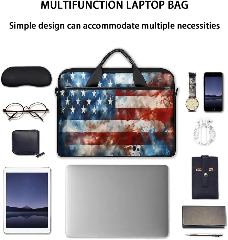 Laptop Shoulder Bag for 13-15 Inch Waterproof Laptop Sleeve Case Bag Slim Computer Carry Case Computer Cases for Laptops