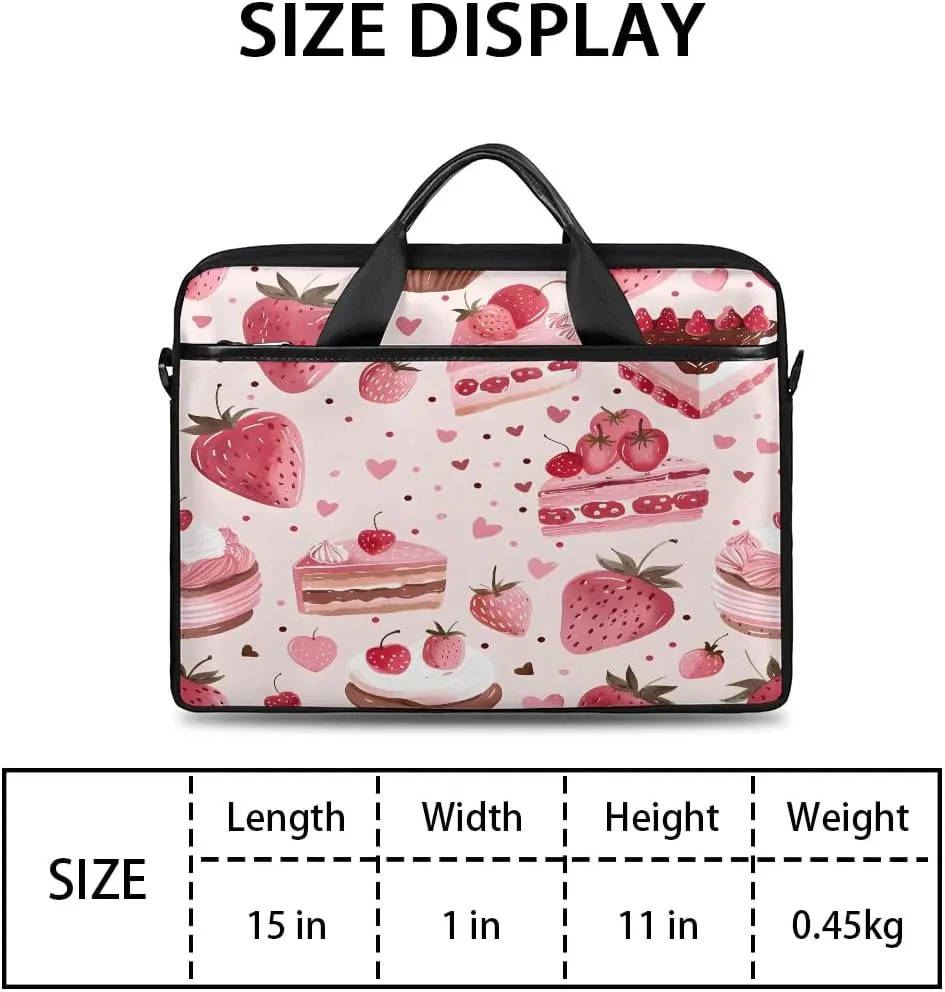 Laptop Shoulder Bag for 13-15 Inch Waterproof Laptop Sleeve Case Bag Slim Computer Carry Case Computer Cases for Laptops