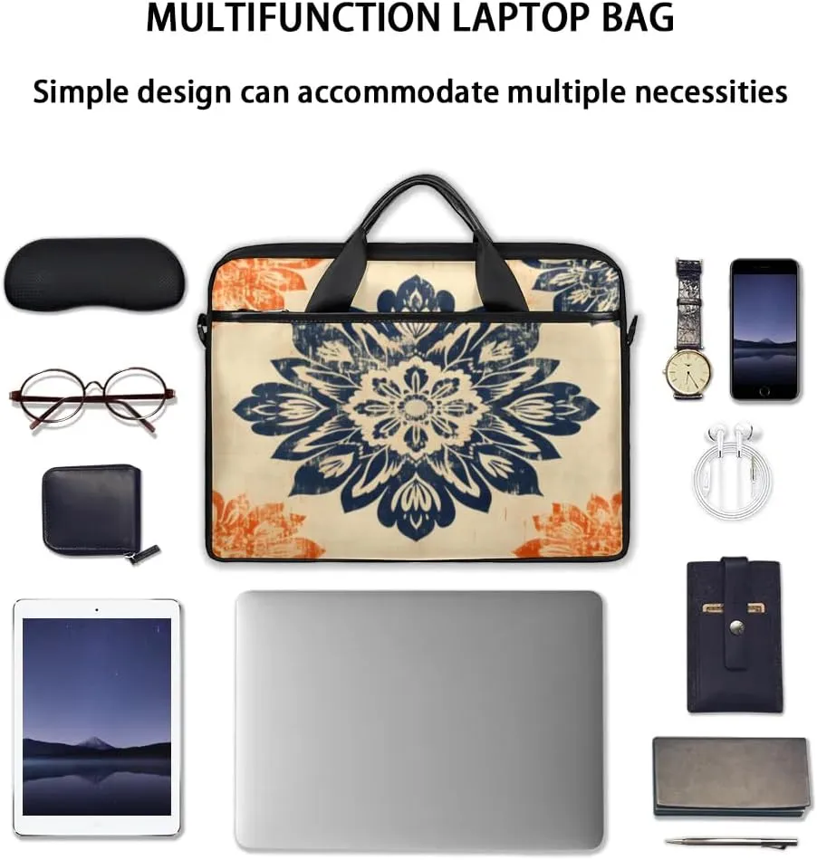 Laptop Shoulder Bag for 13-15 Inch Waterproof Laptop Sleeve Case Bag Slim Computer Carry Case Computer Cases for Laptops