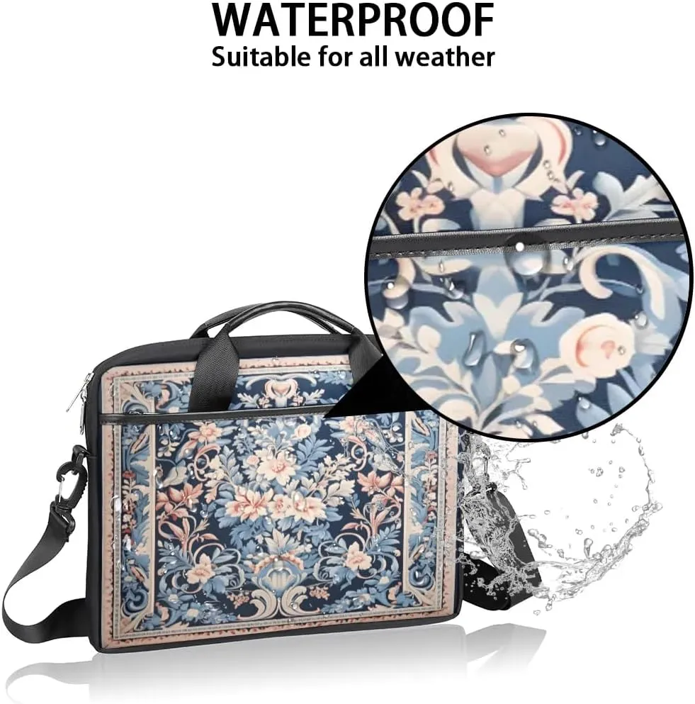 Laptop Shoulder Bag for 13-15 Inch Waterproof Laptop Sleeve Case Bag Slim Computer Carry Case Computer Cases for Laptops