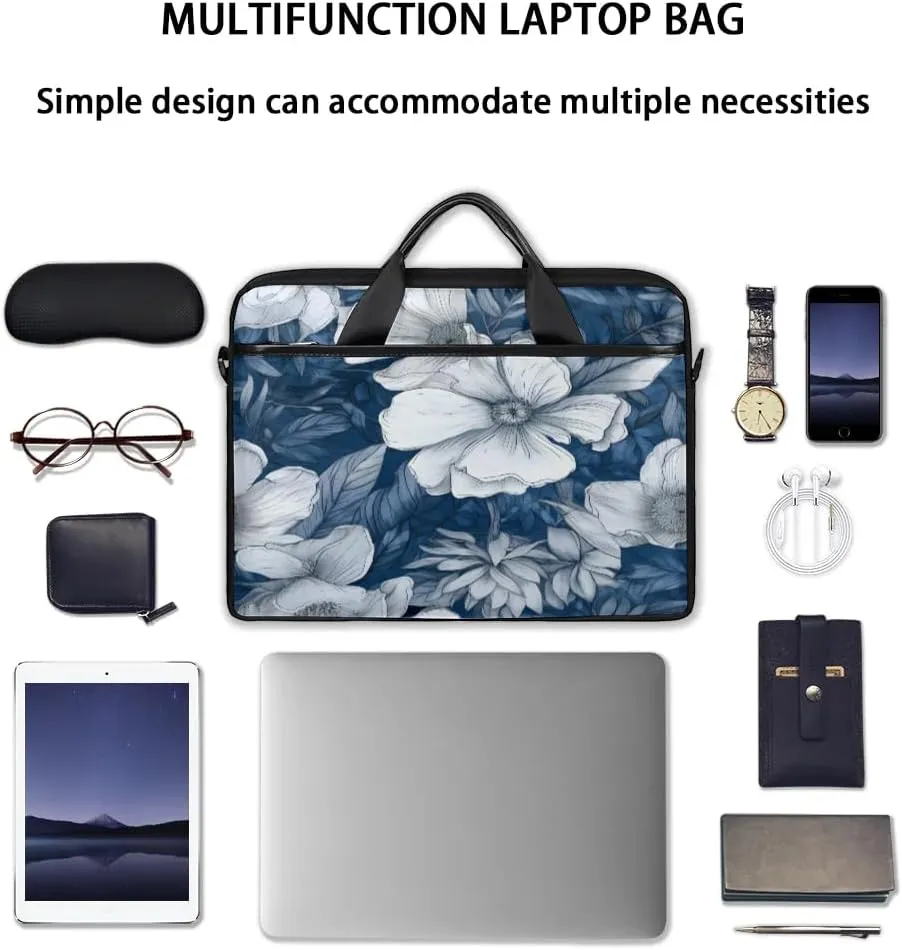 Laptop Shoulder Bag for 13-15 Inch Waterproof Laptop Sleeve Case Bag Slim Computer Carry Case Computer Cases for Laptops