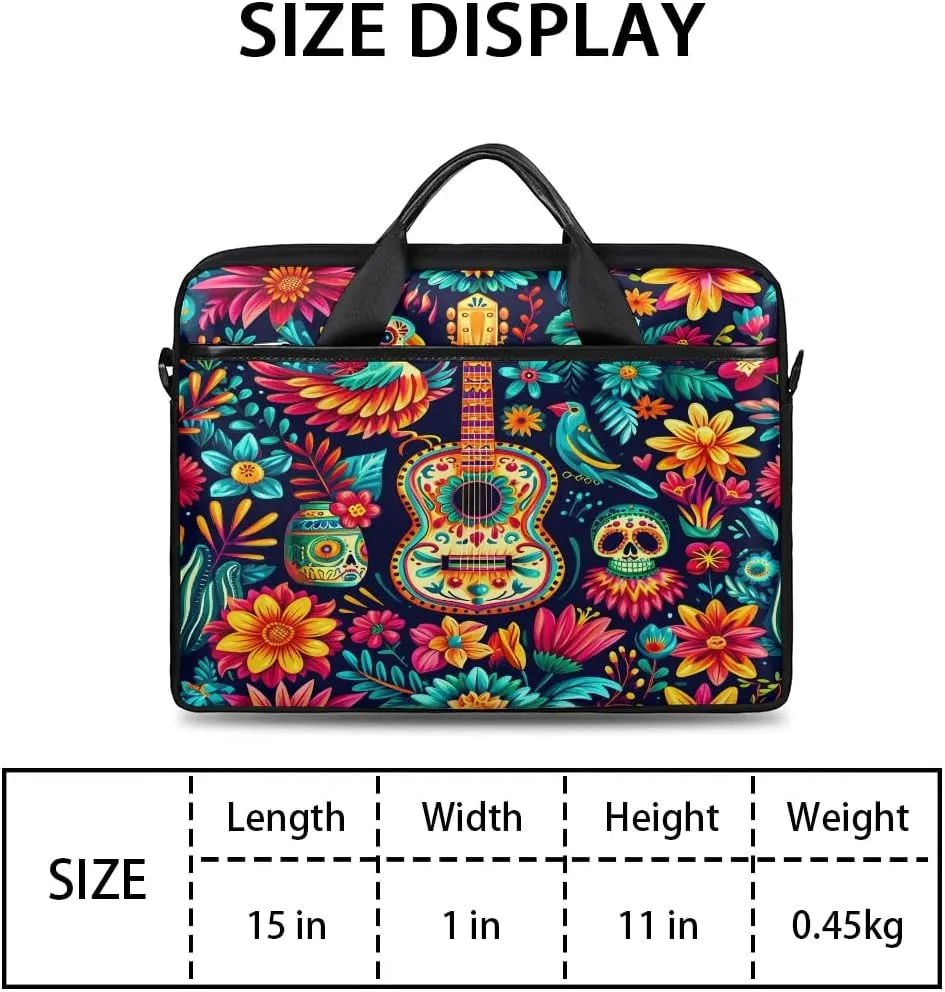 Laptop Shoulder Bag for 13-15 Inch Waterproof Laptop Sleeve Case Bag Slim Computer Carry Case Computer Cases for Laptops