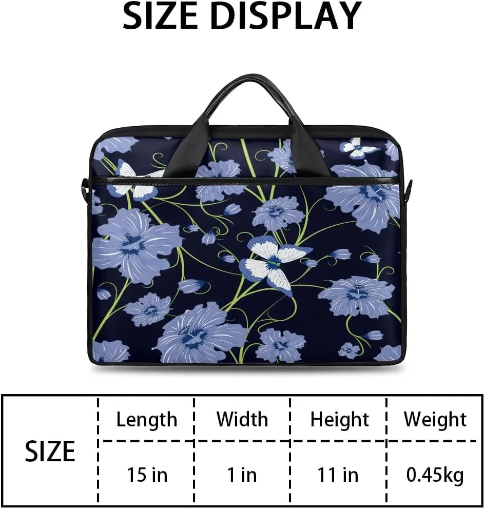 Laptop Shoulder Bag for 13-15 Inch Waterproof Laptop Sleeve Case Bag Slim Computer Carry Case Computer Cases for Laptops