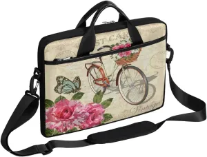 Laptop Shoulder Bag for 13-15 Inch Waterproof Laptop Sleeve Case Bag Slim Computer Carry Case Computer Cases for Laptops