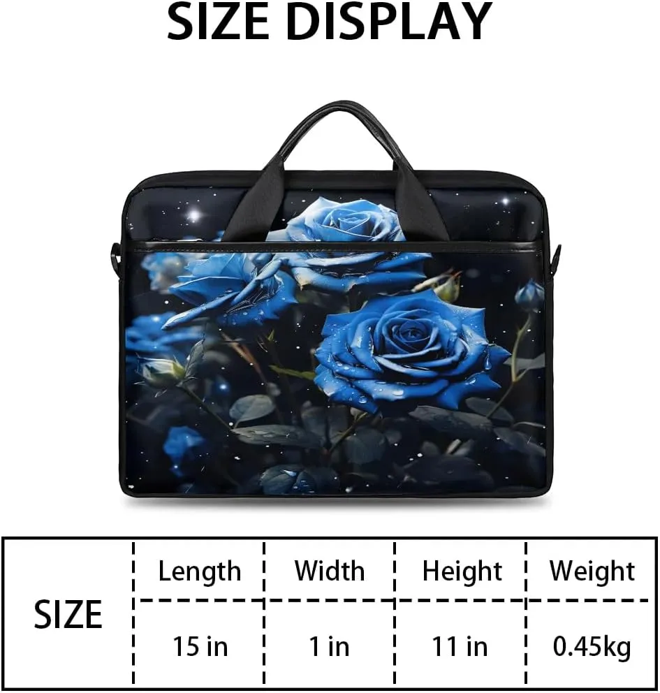 Laptop Shoulder Bag for 13-15 Inch Waterproof Laptop Sleeve Case Bag Slim Computer Carry Case Computer Cases for Laptops