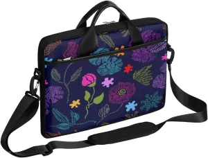 Laptop Shoulder Bag for 13-15 Inch Waterproof Laptop Sleeve Case Bag Slim Computer Carry Case Computer Cases for Laptops
