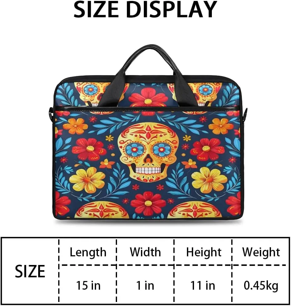 Laptop Shoulder Bag for 13-15 Inch Waterproof Laptop Sleeve Case Bag Slim Computer Carry Case Computer Cases for Laptops