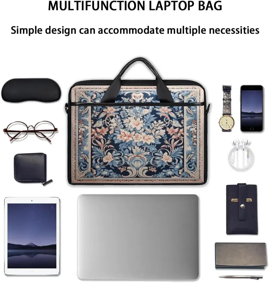 Laptop Shoulder Bag for 13-15 Inch Waterproof Laptop Sleeve Case Bag Slim Computer Carry Case Computer Cases for Laptops