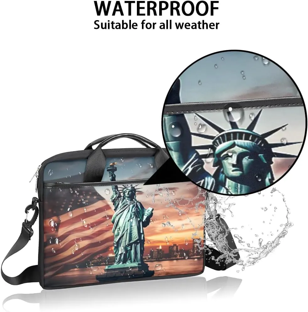 Laptop Shoulder Bag for 13-15 Inch Waterproof Laptop Sleeve Case Bag Slim Computer Carry Case Computer Cases for Laptops