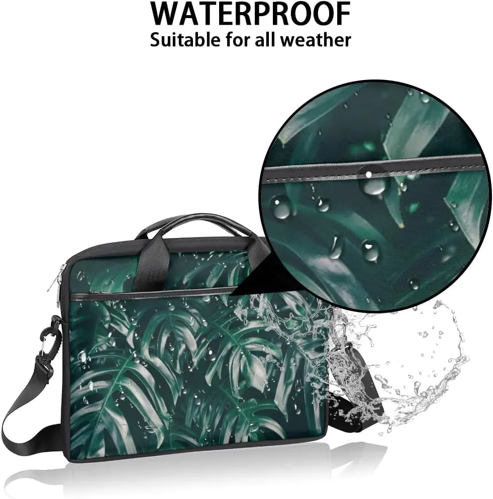 Laptop Shoulder Bag for 13-15 Inch Waterproof Laptop Sleeve Case Bag Slim Computer Carry Case Computer Cases for Laptops