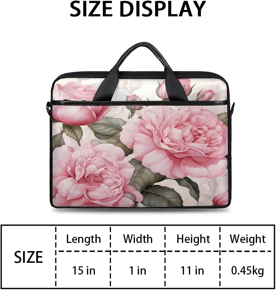 Laptop Shoulder Bag for 13-15 Inch Waterproof Laptop Sleeve Case Bag Slim Computer Carry Case Computer Cases for Laptops