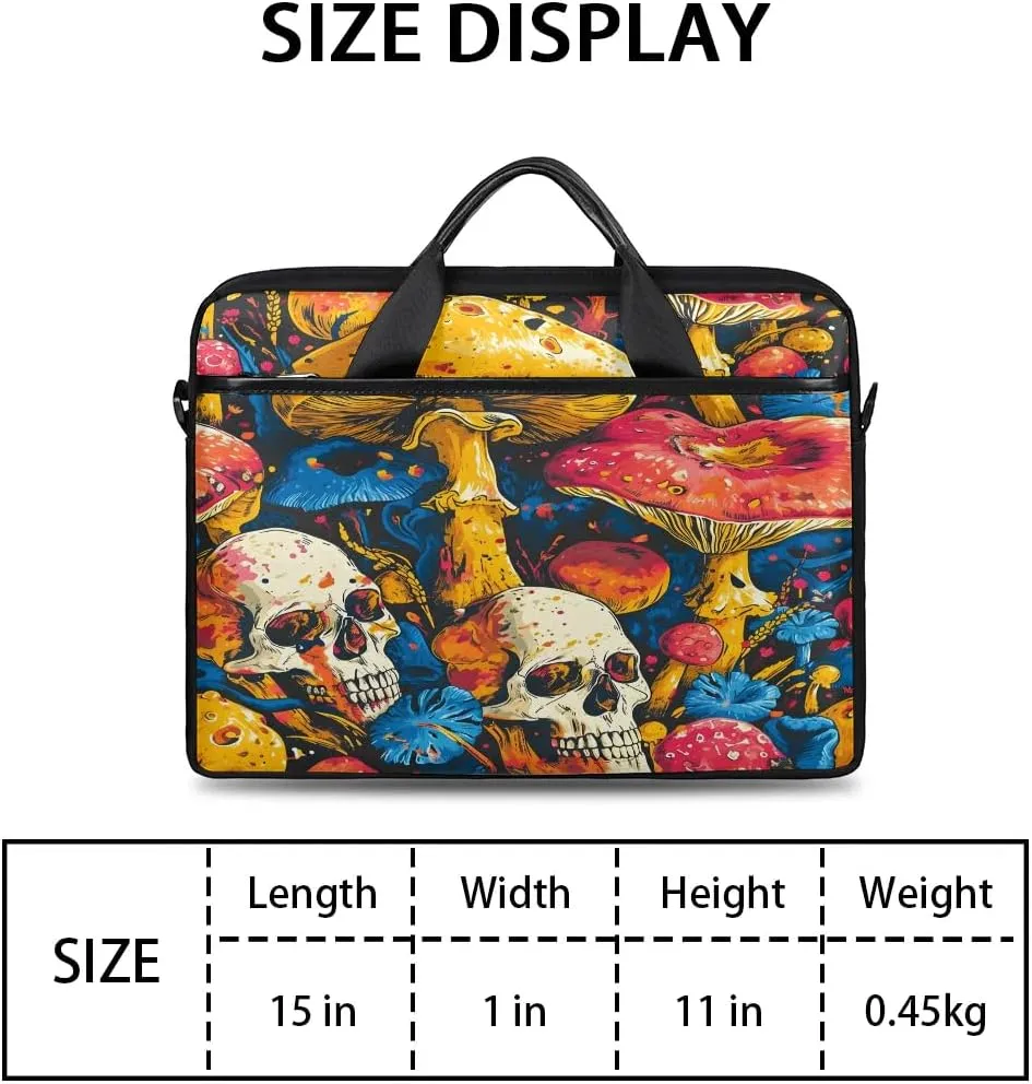 Laptop Shoulder Bag for 13-15 Inch Waterproof Laptop Sleeve Case Bag Slim Computer Carry Case Computer Cases for Laptops