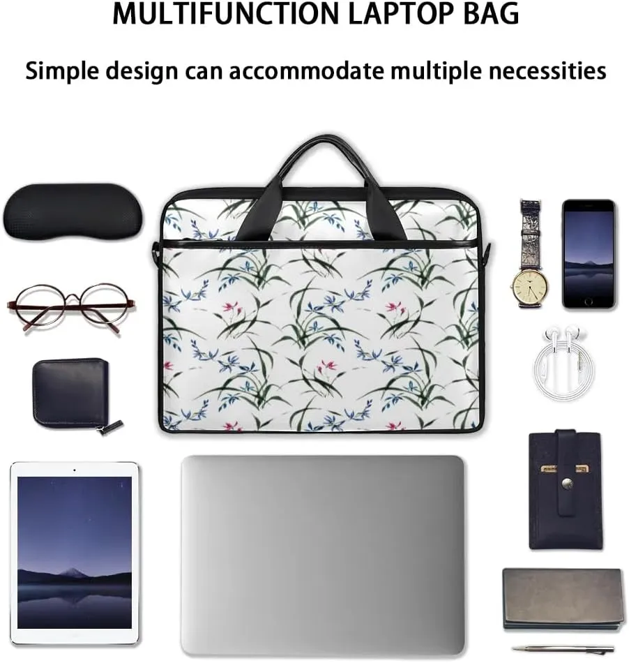 Laptop Shoulder Bag for 13-15 Inch Waterproof Laptop Sleeve Case Bag Slim Computer Carry Case Computer Cases for Laptops