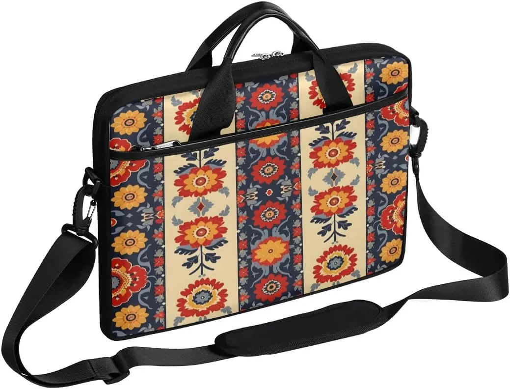 Laptop Shoulder Bag for 13-15 Inch Waterproof Laptop Sleeve Case Bag Slim Computer Carry Case Computer Cases for Laptops