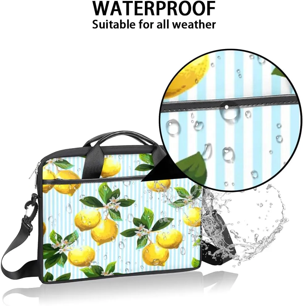 Laptop Shoulder Bag for 13-15 Inch Waterproof Laptop Sleeve Case Bag Slim Computer Carry Case Computer Cases for Laptops