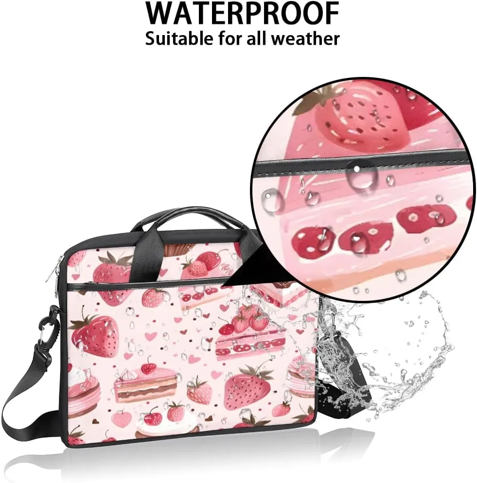 Laptop Shoulder Bag for 13-15 Inch Waterproof Laptop Sleeve Case Bag Slim Computer Carry Case Computer Cases for Laptops